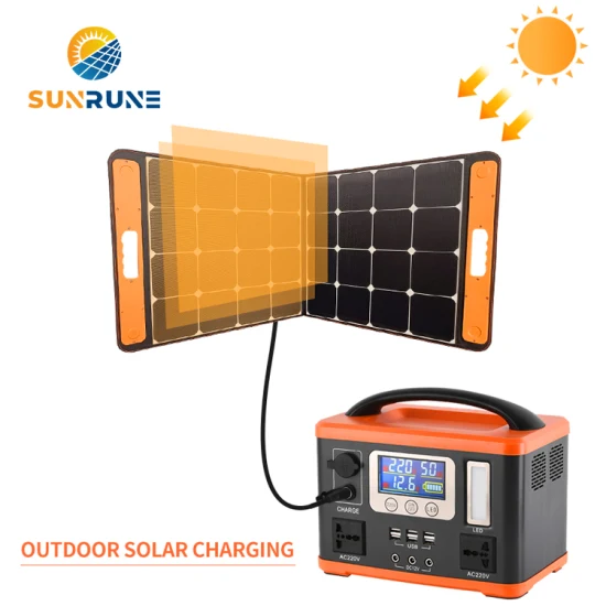 Generator Battery Small Rechargeable Generators Portable Power Panel Solar Charging Station